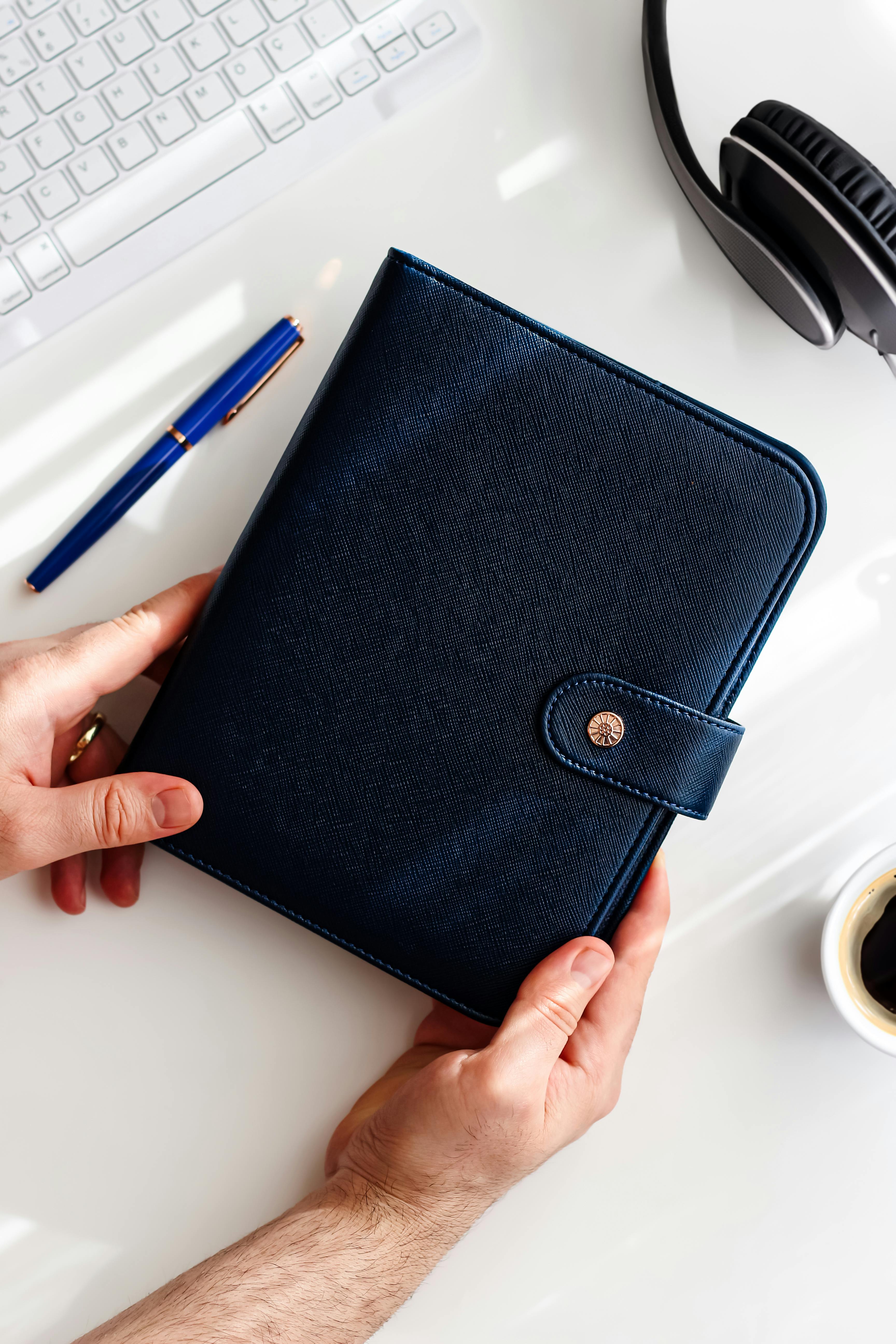 Branded Leather Diary